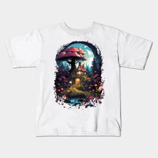 Mystic Grove: Woodland Retreat Kids T-Shirt